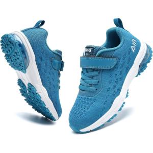 imagePERSOUL Air Shoes for Boys Girls Kids Children Tennis Sports Athletic Gym Running SneakersBlue