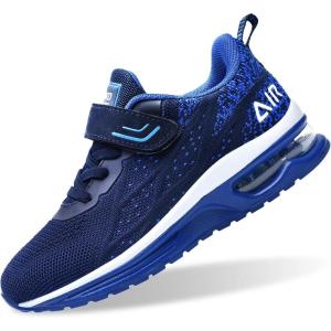 imagePERSOUL Air Shoes for Boys Girls Kids Children Tennis Sports Athletic Gym Running SneakersBlue1