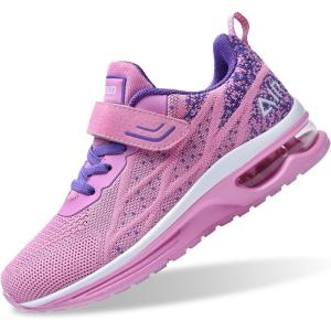 imagePERSOUL Air Shoes for Boys Girls Kids Children Tennis Sports Athletic Gym Running SneakersPink1