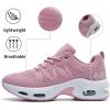 imagePERSOUL Women Running Shoes Tennis Air Sneakers Lightweight Breathable Fitness Athletic Gym Fashion Walking ShoesPink