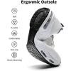 imagePERSOUL Women Running Shoes Tennis Air Sneakers Lightweight Breathable Fitness Athletic Gym Fashion Walking ShoesWhite