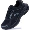 imagePERSOUL Women Running Shoes Athletic Tennis Sneakers Lightweight Air Cushion Mesh Breathable Walking Workout Jogging Gym Women ShoesAllblack