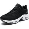 imagePERSOUL Women Running Shoes Tennis Air Sneakers Lightweight Breathable Fitness Athletic Gym Fashion Walking ShoesBlack