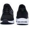 imagePERSOUL Kids Air Running Shoes Boys Girls Slip On Tennis Athletic Sneakers Breathable Lightweight Walking School Jogging Non Slip Footwear Black Big Kid 25