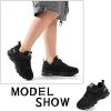 imagePERSOUL Kids Shoes for Boys Girls Children Tennis Sports Athletic School Running SneakersBlack