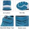 imagePERSOUL Kids Shoes for Boys Girls Children Tennis Sports Athletic School Running SneakersBlue
