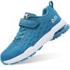 imagePERSOUL Kids Shoes for Boys Girls Children Tennis Sports Athletic School Running SneakersBlue