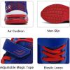 imagePERSOUL Kids Shoes for Boys Girls Children Tennis Sports Athletic School Running SneakersBluered