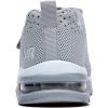 imagePERSOUL Kids Shoes for Boys Girls Children Tennis Sports Athletic School Running SneakersGrey