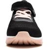 imagePERSOUL Kids Shoes for Boys Girls Children Tennis Sports Athletic School Running SneakersPeachblack