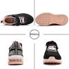 imagePERSOUL Kids Shoes for Boys Girls Children Tennis Sports Athletic School Running SneakersPeachblack