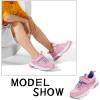 imagePERSOUL Kids Shoes for Boys Girls Children Tennis Sports Athletic School Running SneakersPinkpurple 1