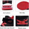 imagePERSOUL Kids Shoes for Boys Girls Children Tennis Sports Athletic School Running SneakersRed2
