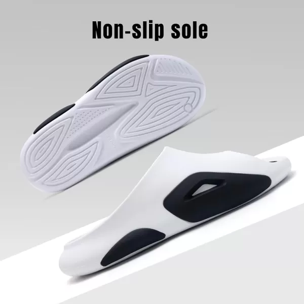 Cloud Slides for Women and Men Pillow Slippers Adjustable Strap Non-Slip Comfort Sandals for Bathroom Shower