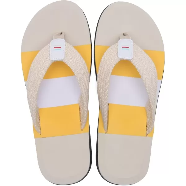 WateLves Mens-Flip-Flops-Thong-Sandals-with-Arch-Support Lightweight-Water-Shoes Open-Toe Comfort Summer-Beach-Slippers for Pool-Showers-Dorms Indoor-Outdoor