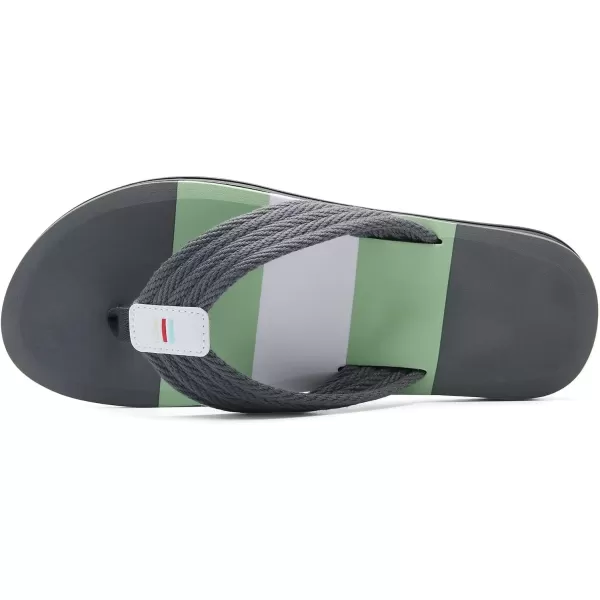 WateLves Mens-Flip-Flops-Thong-Sandals-with-Arch-Support Lightweight-Water-Shoes Open-Toe Comfort Summer-Beach-Slippers for Pool-Showers-Dorms Indoor-Outdoor