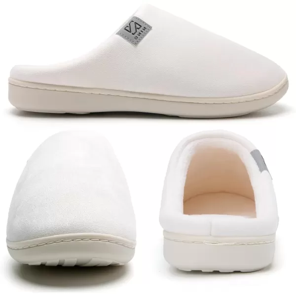WateLves Men's and Women's Classic Memory Foam Slippers Comfort Plush Lining House Shoes for Indoor &amp; Outdoor