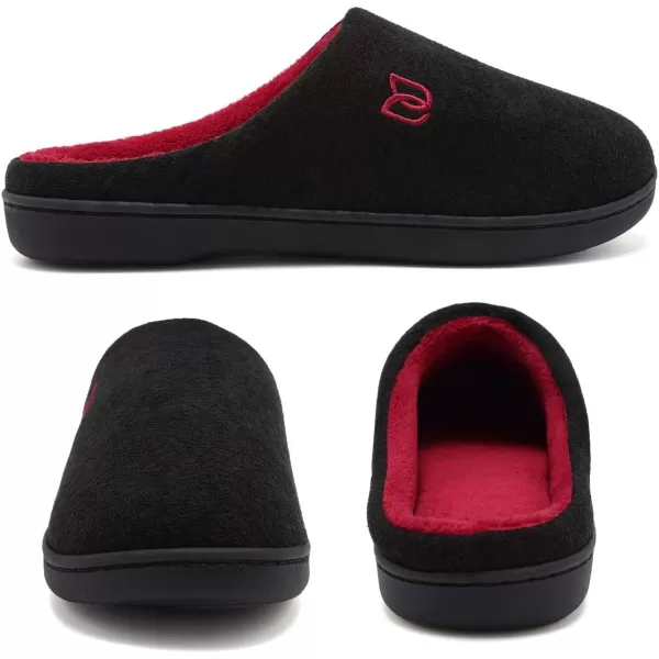 WateLves Men's and Women's Classic Memory Foam Slippers Comfort Plush Lining House Shoes for Indoor &amp; Outdoor