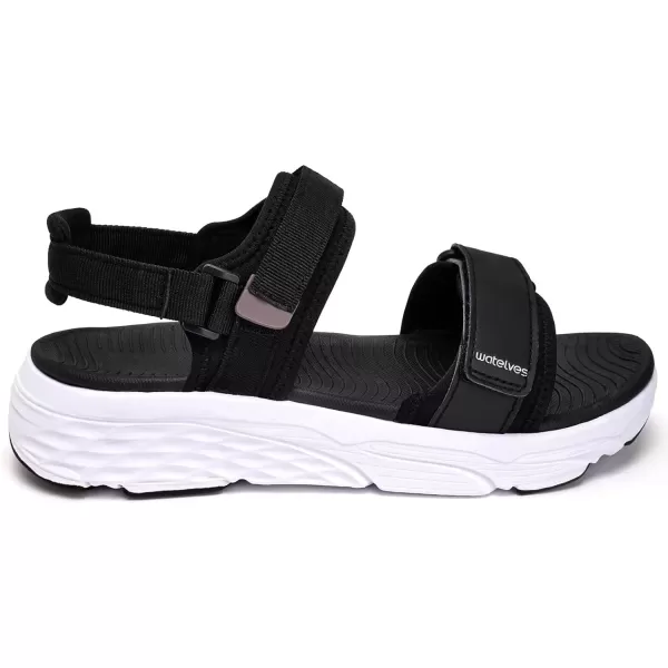 WateLves Womens-Sport-Sandals Outdoor-Hiking-with-Arch-Support Comfortable Webbing-Water-Athletic Beach-Shoes for Travel-Walking-Trekking-Camping