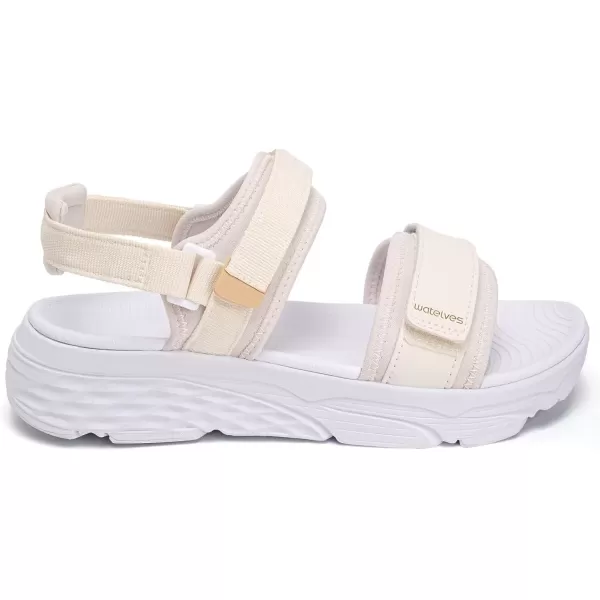 WateLves Womens-Sport-Sandals Outdoor-Hiking-with-Arch-Support Comfortable Webbing-Water-Athletic Beach-Shoes for Travel-Walking-Trekking-Camping