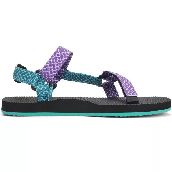 WateLves Womens-Sport-Sandals Outdoor-Hiking-with-Arch-Support Comfortable Webbing-Water-Athletic Beach-Shoes for Travel-Walking-Trekking-Camping