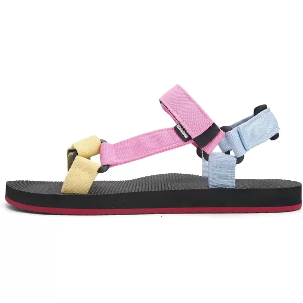 WateLves Womens-Sport-Sandals Outdoor-Hiking-with-Arch-Support Comfortable Webbing-Water-Athletic Beach-Shoes for Travel-Walking-Trekking-Camping