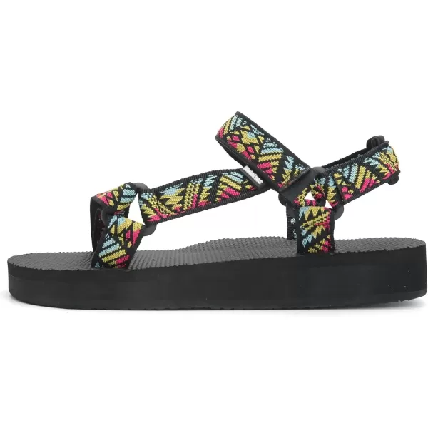 WateLves Womens-Sport-Sandals Outdoor-Hiking-with-Arch-Support Comfortable Webbing-Water-Athletic Beach-Shoes for Travel-Walking-Trekking-Camping