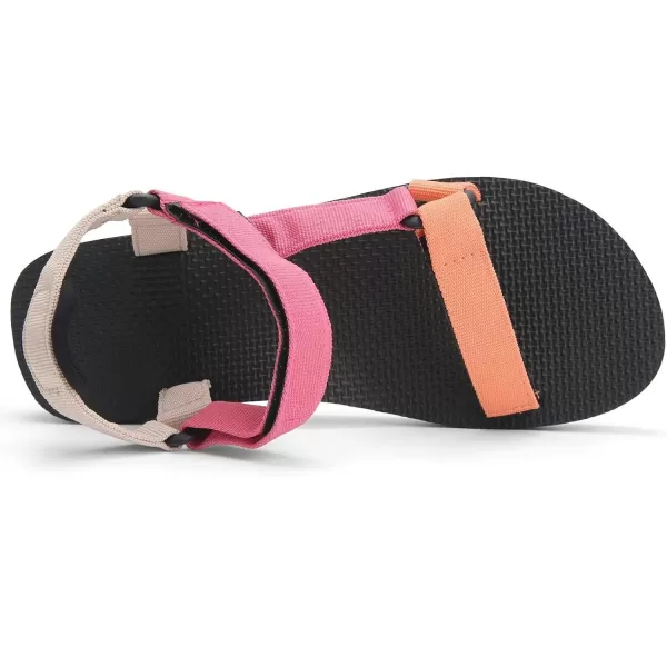 WateLves Womens-Sport-Sandals Outdoor-Hiking-with-Arch-Support Comfortable Webbing-Water-Athletic Beach-Shoes for Travel-Walking-Trekking-Camping