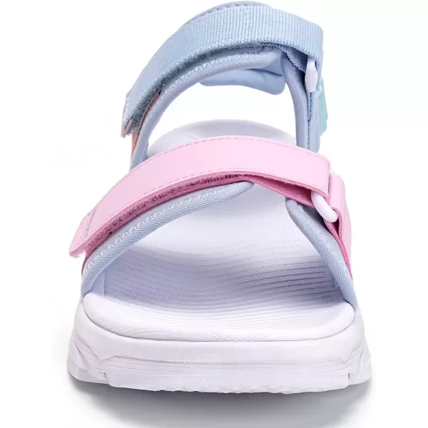 WateLves Womens-Sport-Sandals Outdoor-Hiking-with-Arch-Support Comfortable Webbing-Water-Athletic Beach-Shoes for Travel-Walking-Trekking-Camping