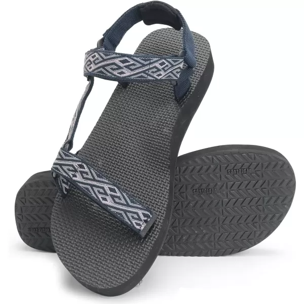 WateLves Womens-Sport-Sandals Outdoor-Hiking-with-Arch-Support Comfortable Webbing-Water-Athletic Beach-Shoes for Travel-Walking-Trekking-Camping