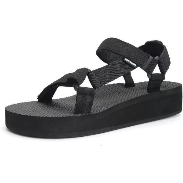 WateLves Womens-Sport-Sandals Outdoor-Hiking-with-Arch-Support Comfortable Webbing-Water-Athletic Beach-Shoes for Travel-Walking-Trekking-Camping