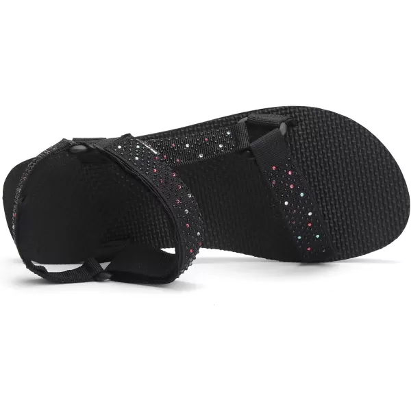 WateLves Womens-Sport-Sandals Outdoor-Hiking-with-Arch-Support Comfortable Webbing-Water-Athletic Beach-Shoes for Travel-Walking-Trekking-Camping