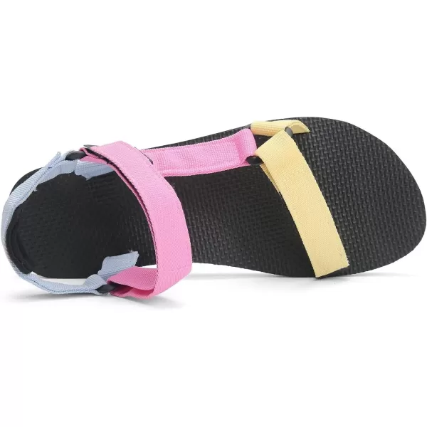 WateLves Womens-Sport-Sandals Outdoor-Hiking-with-Arch-Support Comfortable Webbing-Water-Athletic Beach-Shoes for Travel-Walking-Trekking-Camping