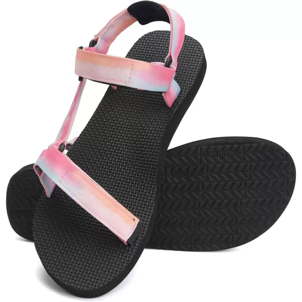 WateLves Womens-Sport-Sandals Outdoor-Hiking-with-Arch-Support Comfortable Webbing-Water-Athletic Beach-Shoes for Travel-Walking-Trekking-Camping