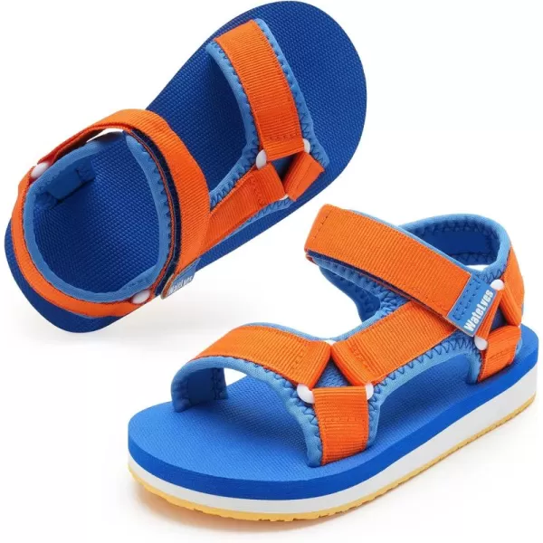 WateLves Kids Boys Girls Summer Outdoor Sandals for Adjustable Strap Open Toe Outdoor Beach Shoes