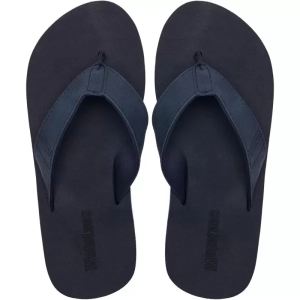 WateLves Mens-Flip-Flops-Thong-Sandals-with-Arch-Support Lightweight-Water-Shoes Open-Toe Comfort Summer-Beach-Slippers for Pool-Showers-Dorms Indoor-Outdoor