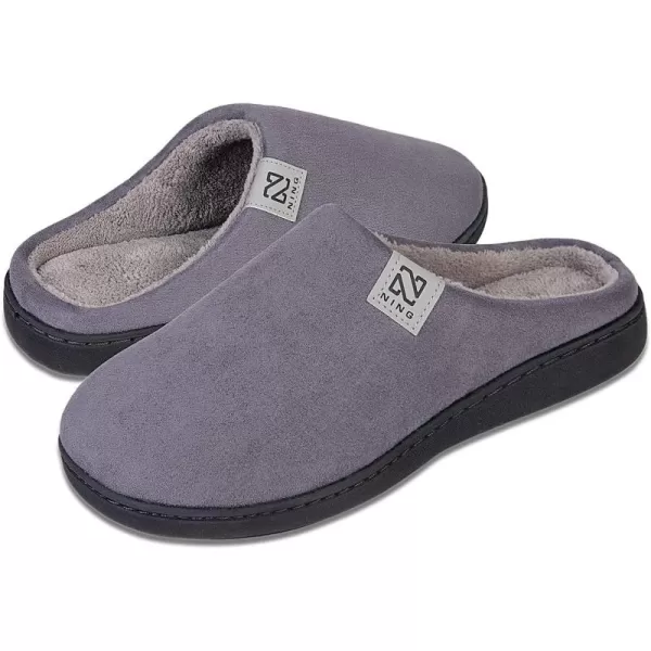 WateLves Men's and Women's Classic Memory Foam Slippers Comfort Plush Lining House Shoes for Indoor &amp; Outdoor