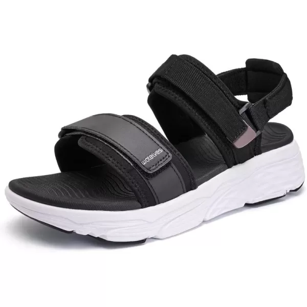 WateLves Womens-Sport-Sandals Outdoor-Hiking-with-Arch-Support Comfortable Webbing-Water-Athletic Beach-Shoes for Travel-Walking-Trekking-Camping
