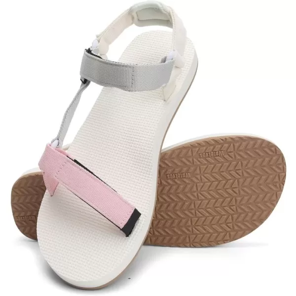 WateLves Womens-Sport-Sandals Outdoor-Hiking-with-Arch-Support Comfortable Webbing-Water-Athletic Beach-Shoes for Travel-Walking-Trekking-Camping