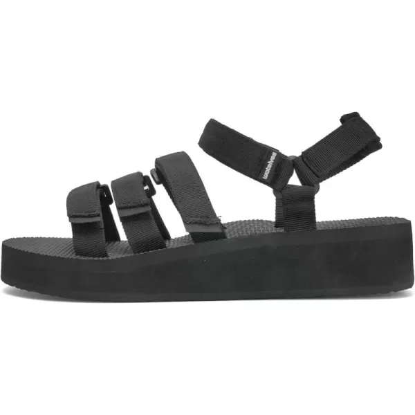 WateLves Womens-Sport-Sandals Outdoor-Hiking-with-Arch-Support Comfortable Webbing-Water-Athletic Beach-Shoes for Travel-Walking-Trekking-Camping