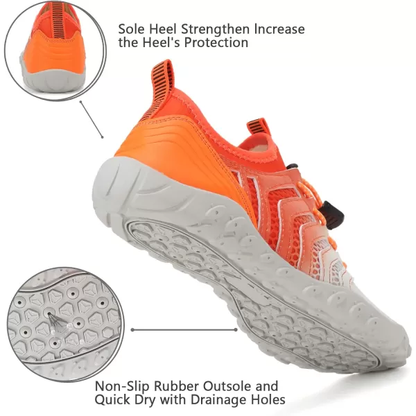 WateLves Water Shoes Mens Womens Beach Swim Shoes Quick-Dry Aqua Socks Pool Shoes for Surf Yoga Water Aerobics