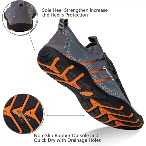WateLves Water Shoes Mens Womens Beach Swim Shoes Quick-Dry Aqua Socks Pool Shoes for Surf Yoga Water Aerobics