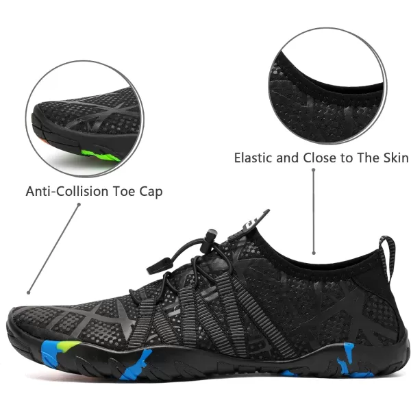 WateLves Water Shoes Mens Womens Beach Swim Shoes Quick-Dry Aqua Socks Pool Shoes for Surf Yoga Water Aerobics