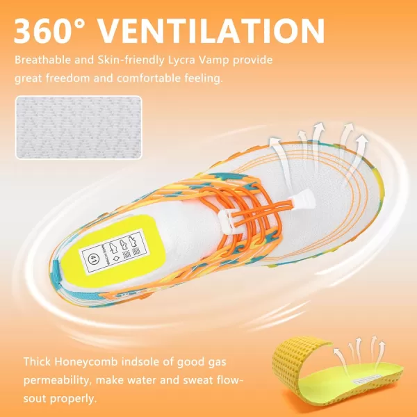 WateLves Water Shoes Mens Womens Beach Swim Shoes Quick-Dry Aqua Socks Pool Shoes for Surf Yoga Water Aerobics