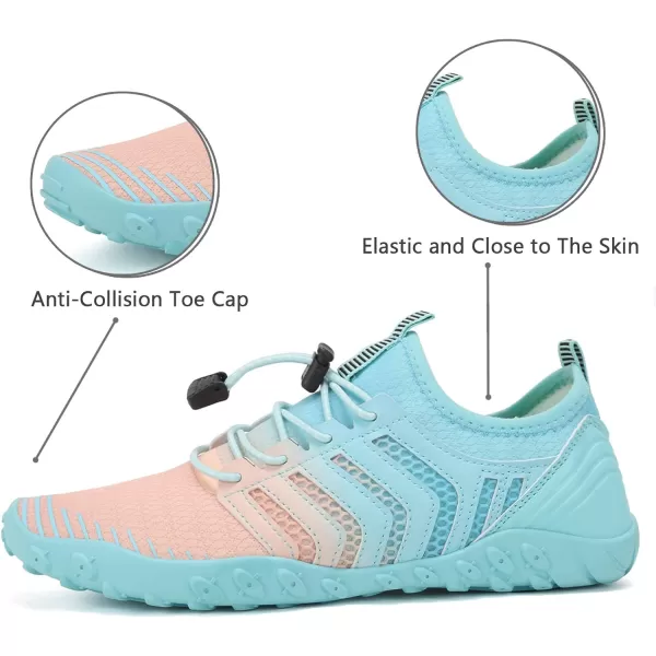 WateLves Water Shoes Mens Womens Beach Swim Shoes Quick-Dry Aqua Socks Pool Shoes for Surf Yoga Water Aerobics