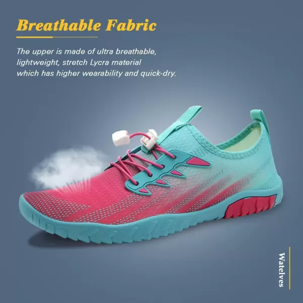WateLves Water Shoes Mens Womens Beach Swim Shoes Quick-Dry Aqua Socks Pool Shoes for Surf Yoga Water Aerobics