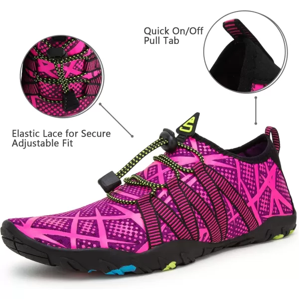 WateLves Water Shoes Mens Womens Beach Swim Shoes Quick-Dry Aqua Socks Pool Shoes for Surf Yoga Water Aerobics