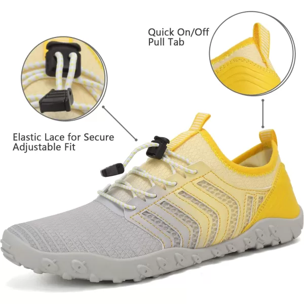 WateLves Water Shoes Mens Womens Beach Swim Shoes Quick-Dry Aqua Socks Pool Shoes for Surf Yoga Water Aerobics
