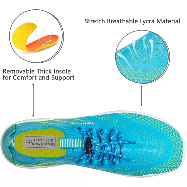 WateLves Water Shoes Mens Womens Beach Swim Shoes Quick-Dry Aqua Socks Pool Shoes for Surf Yoga Water Aerobics