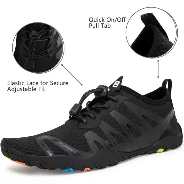 WateLves Water Shoes Mens Womens Beach Swim Shoes Quick-Dry Aqua Socks Pool Shoes for Surf Yoga Water Aerobics